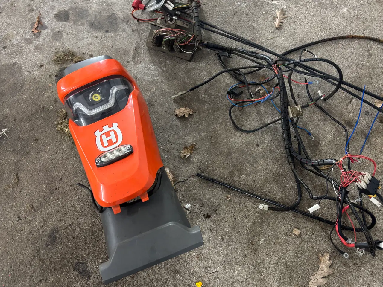 Billede 1 - Husqvarna tsx forlygte med lcd skærm