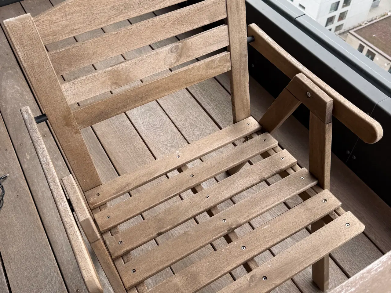 Billede 3 - Havemøbelsæt fra IKEA - bord + 2 stole + puder