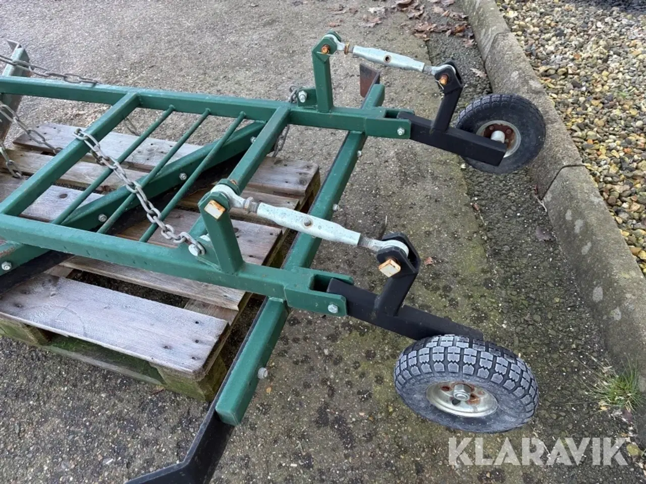 Billede 9 - Vejhøvl med hjul