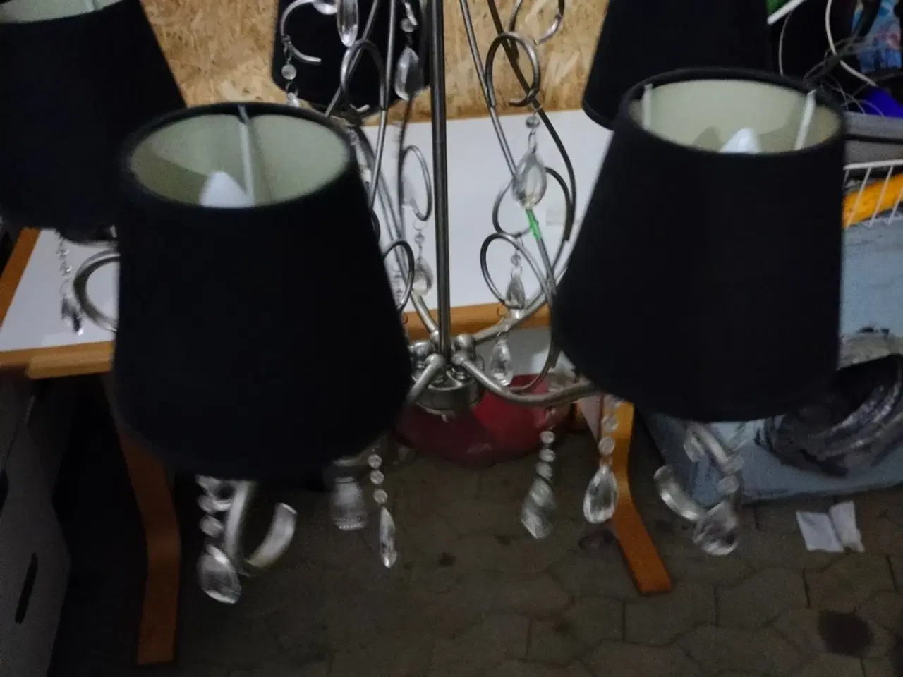 Billede 1 - Lysekrone med 5 små lamper