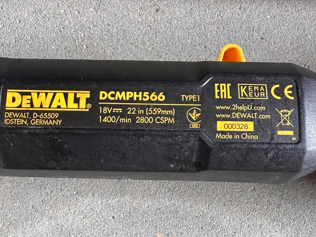 Billede 10 - Dewalt hækkeklipper DCMPH566N