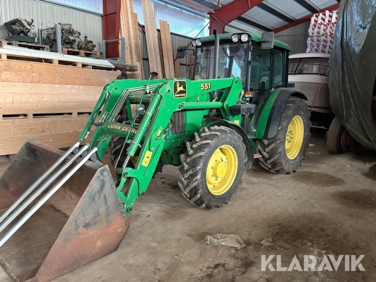 Billede 1 - John Deere 5510 traktor med frontlæsser