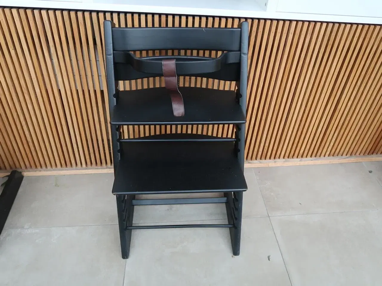 Billede 1 - Tripp Trapp stol bøg/sort