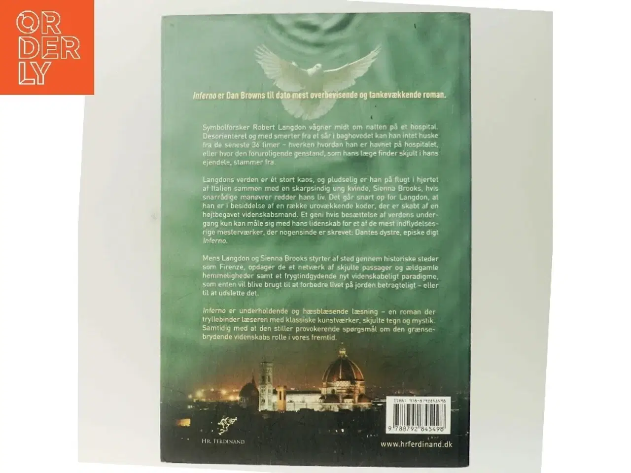 Billede 3 - Inferno (Danish) af Brown, Dan (Bog)