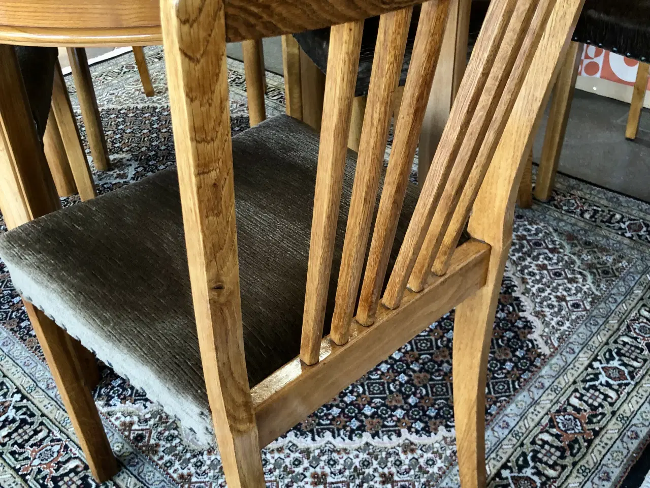 Billede 5 - Spisebordsstole 6 stk. vintage