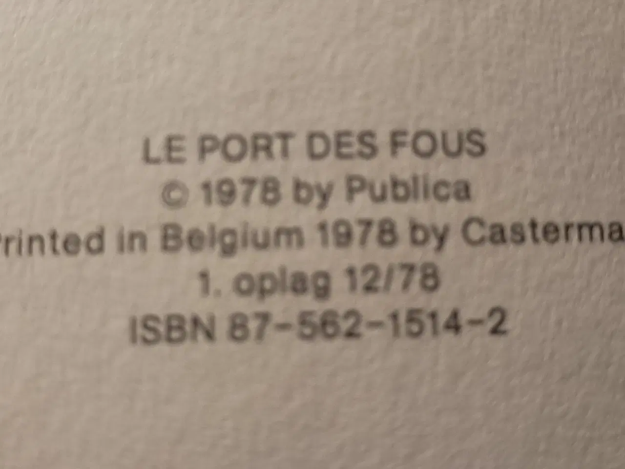 Billede 3 - Bernard Prince. De Gales Havn.