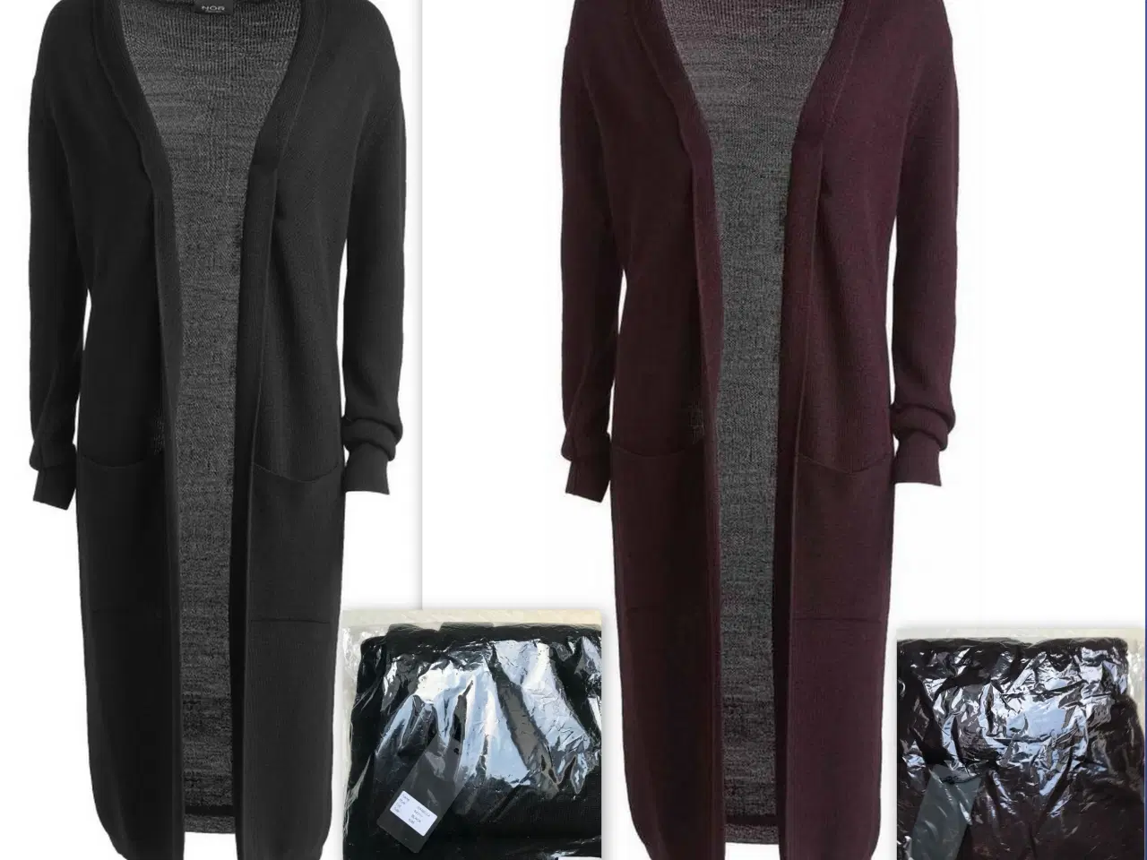 Billede 2 - Nör cardigan i bordeaux
