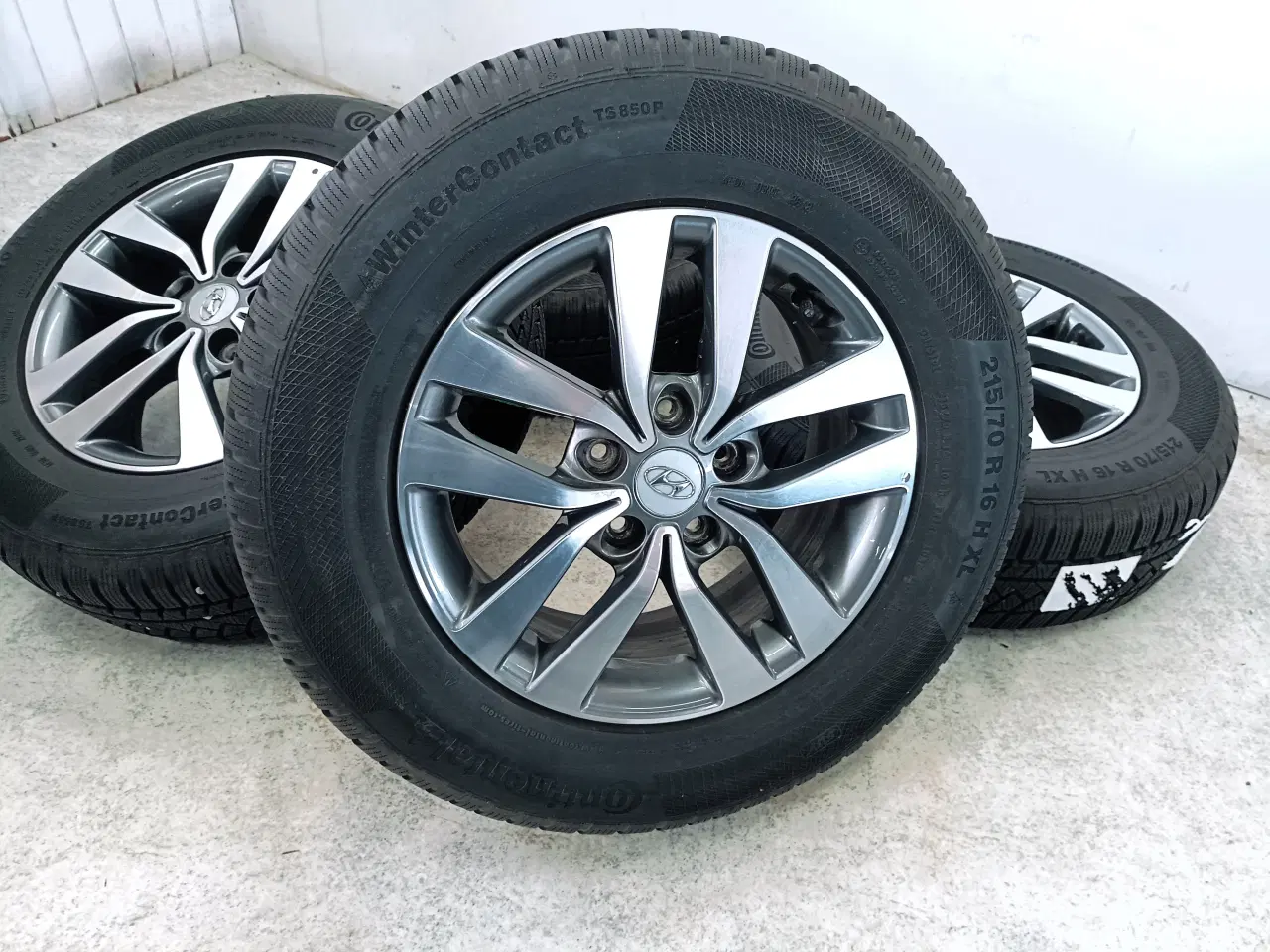 Billede 6 - 5x114,3 16" ET50 nav 67,1ø HYUNDAI vintersæt TPMS