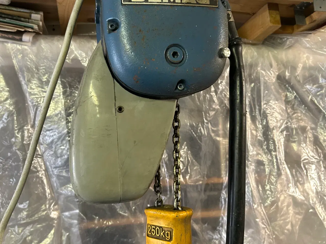 Billede 1 - Demag 250 kg eltalje m. løbekat