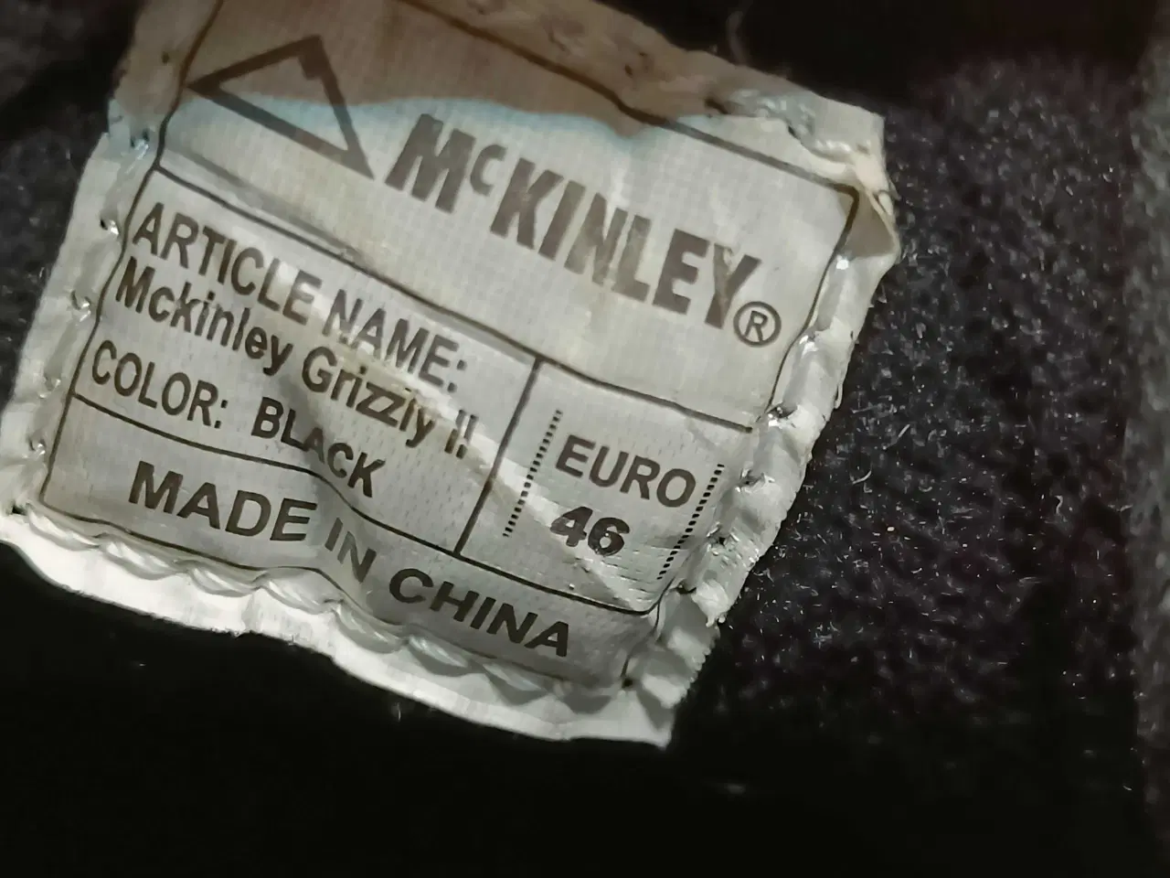 Billede 9 - McKinley sort læder støvler 46