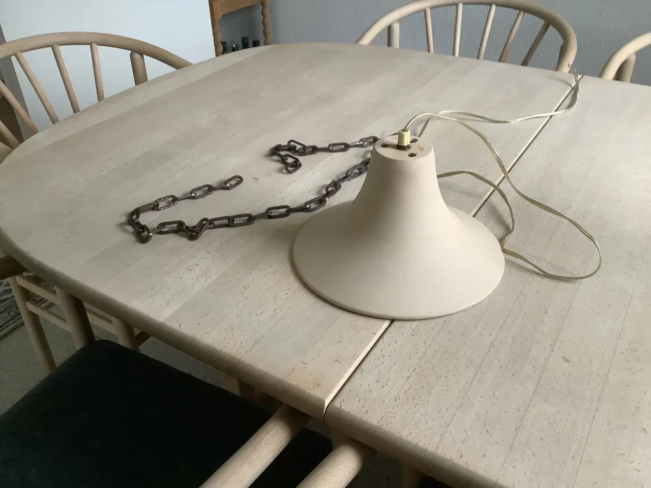 Billede 2 - Keramik loftslampe. Løvemose keramik