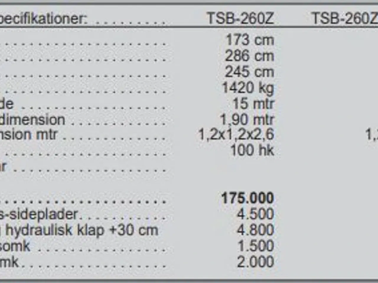 Billede 5 - VDMJ TSB-260Z Bugseret