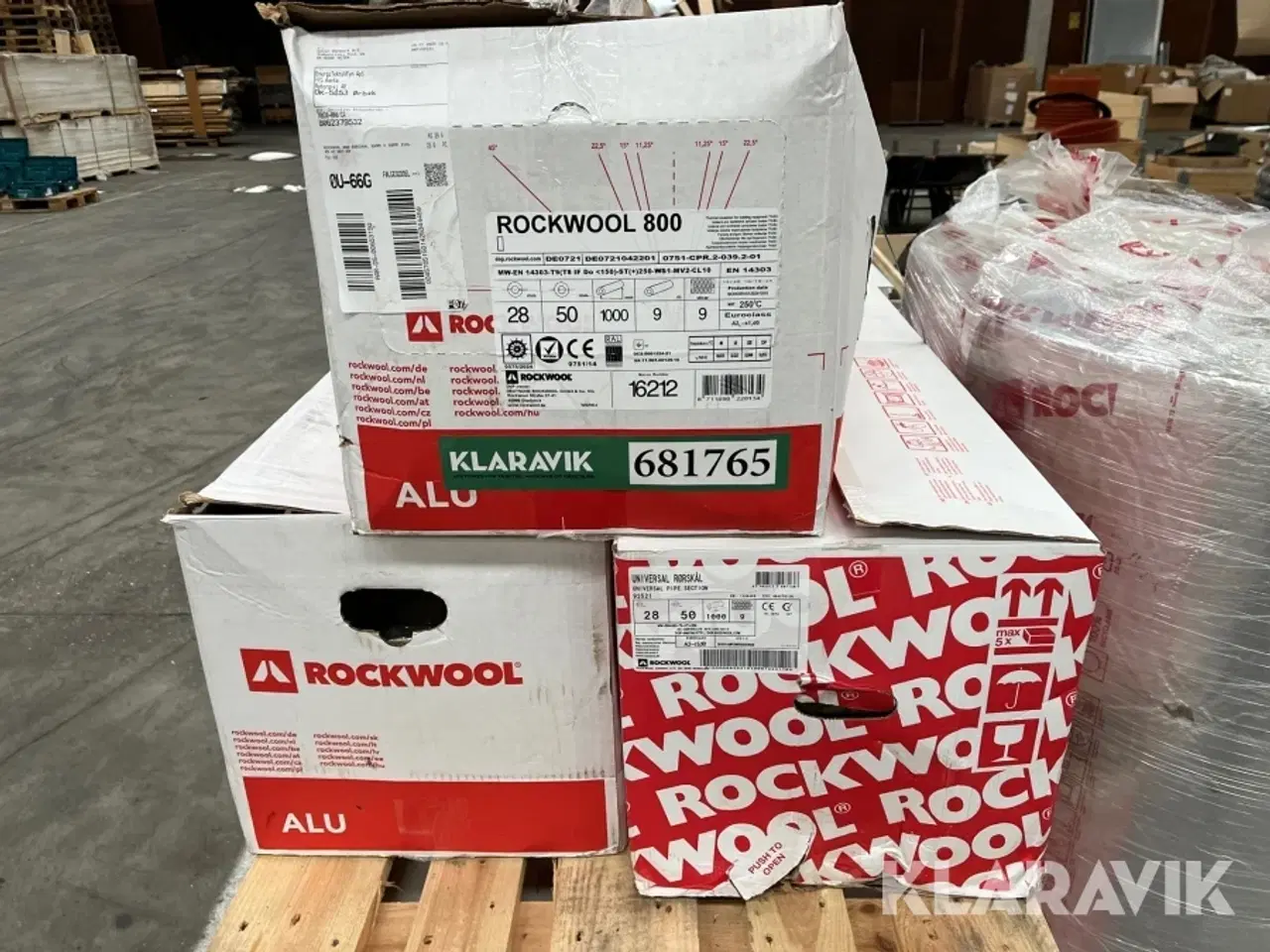 Billede 8 - Isolering - lamelmåtter og rørskåle Rockwool