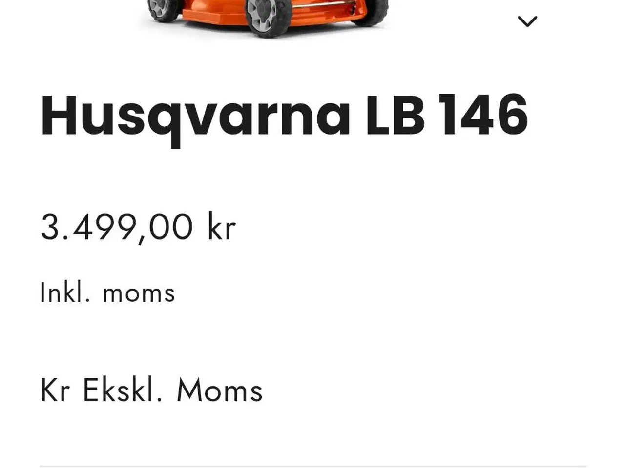 Billede 4 - Husqvarna plæneklipper 