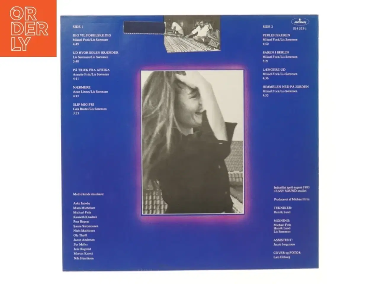 Billede 2 - Lis Sørensen vinyl album - 'Himlen Ned På Jorden'