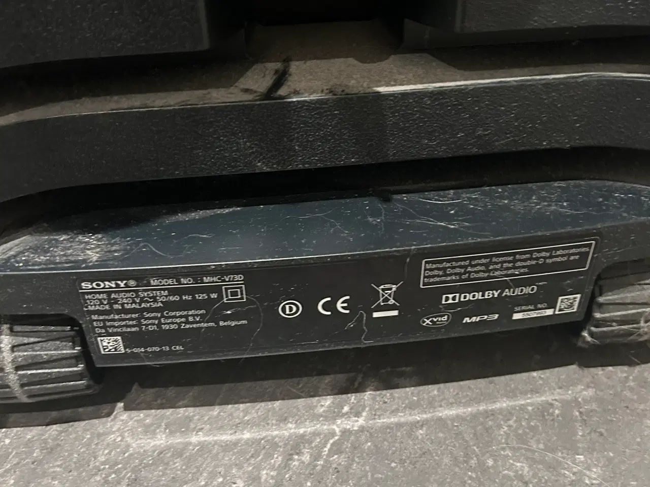 Billede 4 - Sony MHC-V73D højtaler 