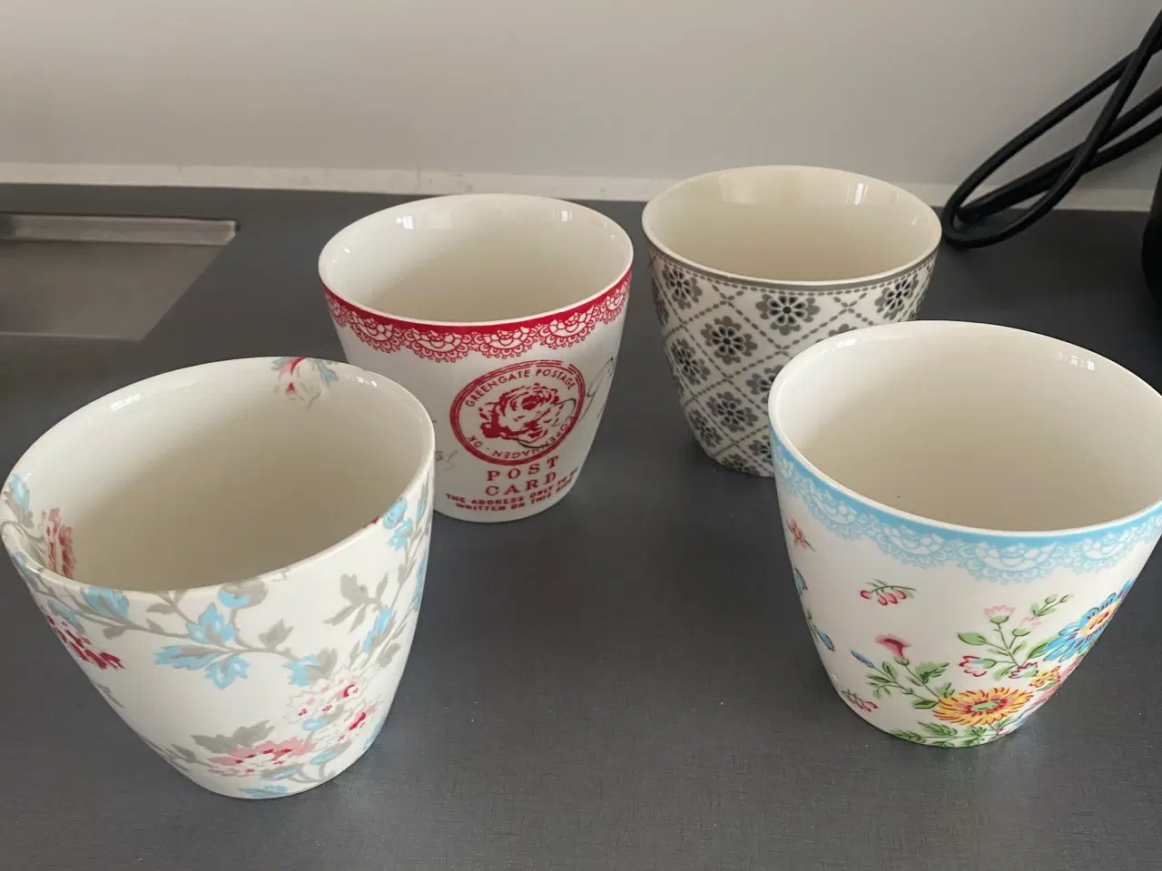 Billede 1 - 4 Greengate krus