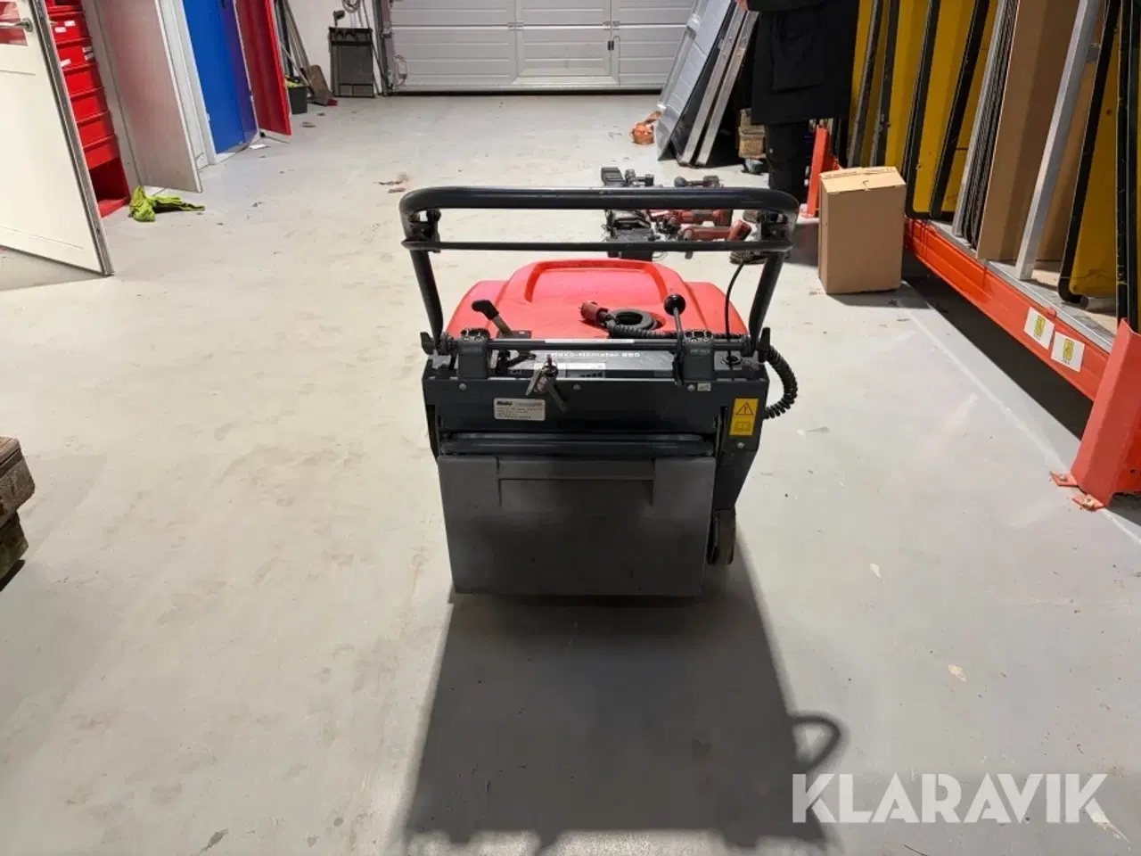 Billede 4 - Fejemaskine Hako Hamster 650 Batteridrevet