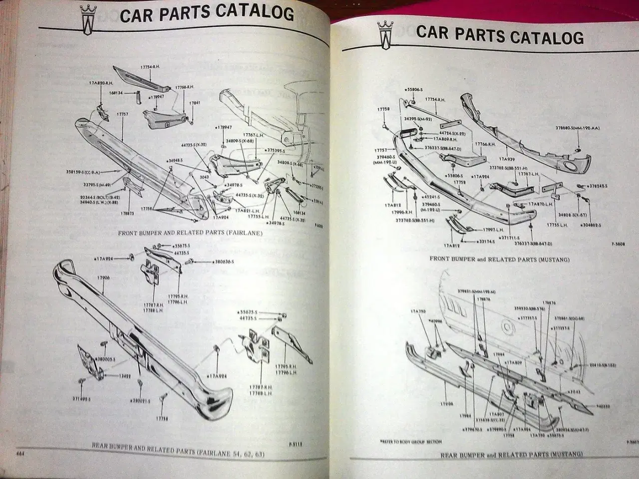 Billede 3 - Parts Catalog 1968 Ford .