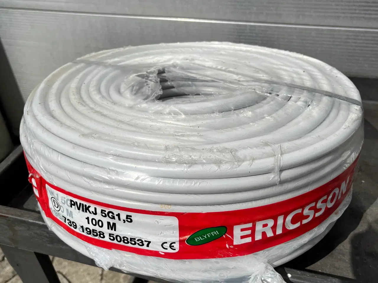 Billede 1 - INSTALLATIONSKABEL 5G1,5 MM² 93 M