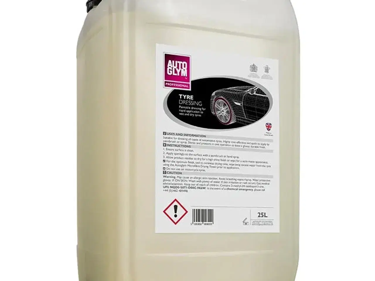 Billede 1 - Autoglym Tyre Dressing 25L High Gloss Dækglans