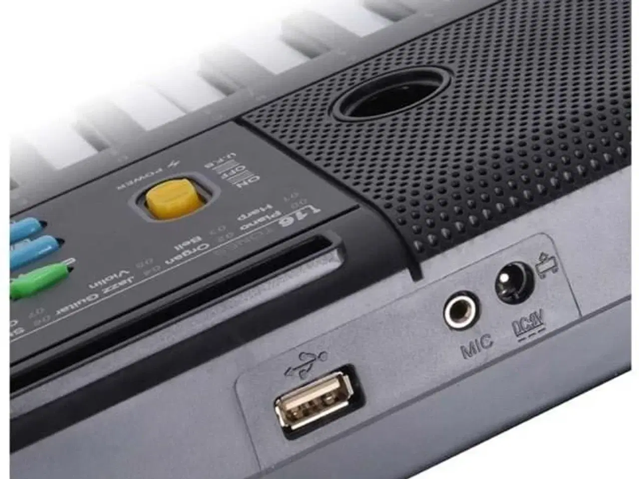 Billede 5 - Keyboard til børn – SUPRIMO 605 UFB med mikrofon og 61 tangenter