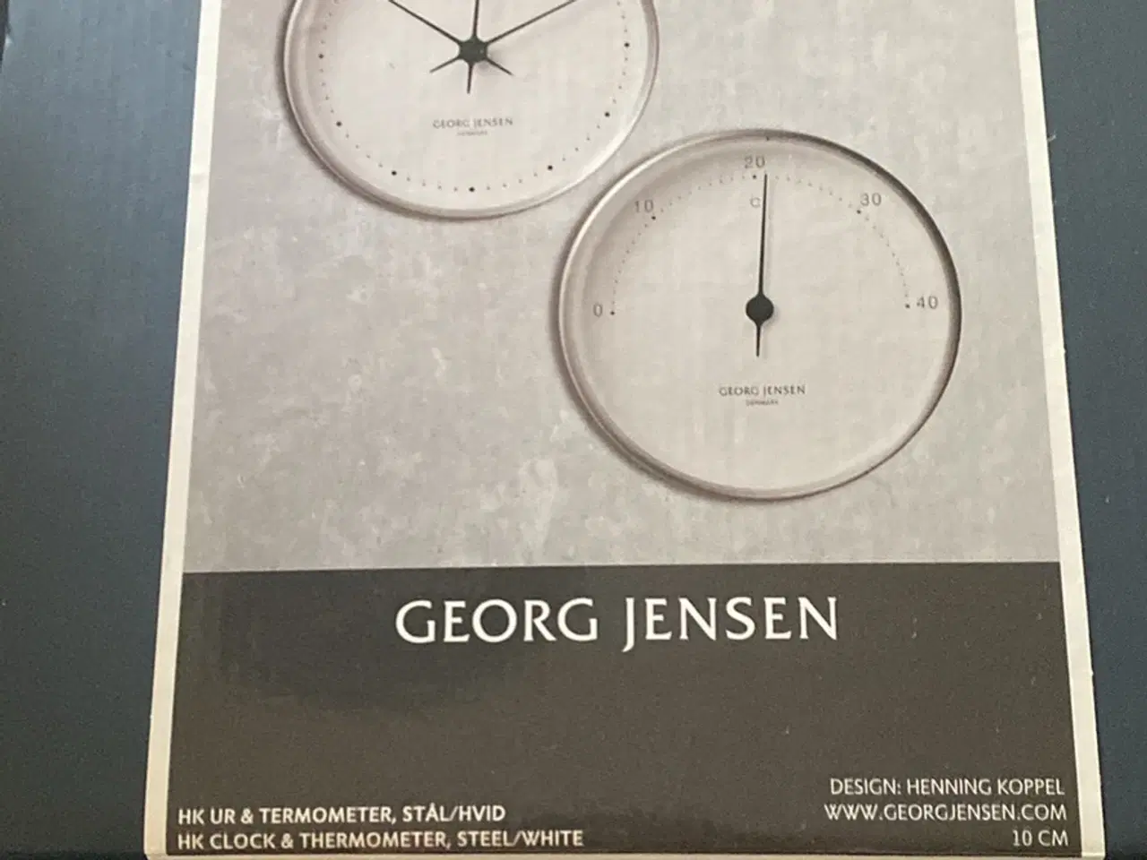 Billede 2 - Ur og Termometer - Georg Jensen