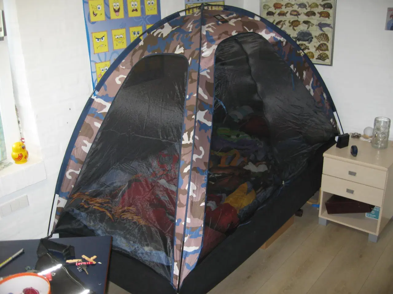 Billede 1 - DERYAN Sengetelt ca. 100x200cm