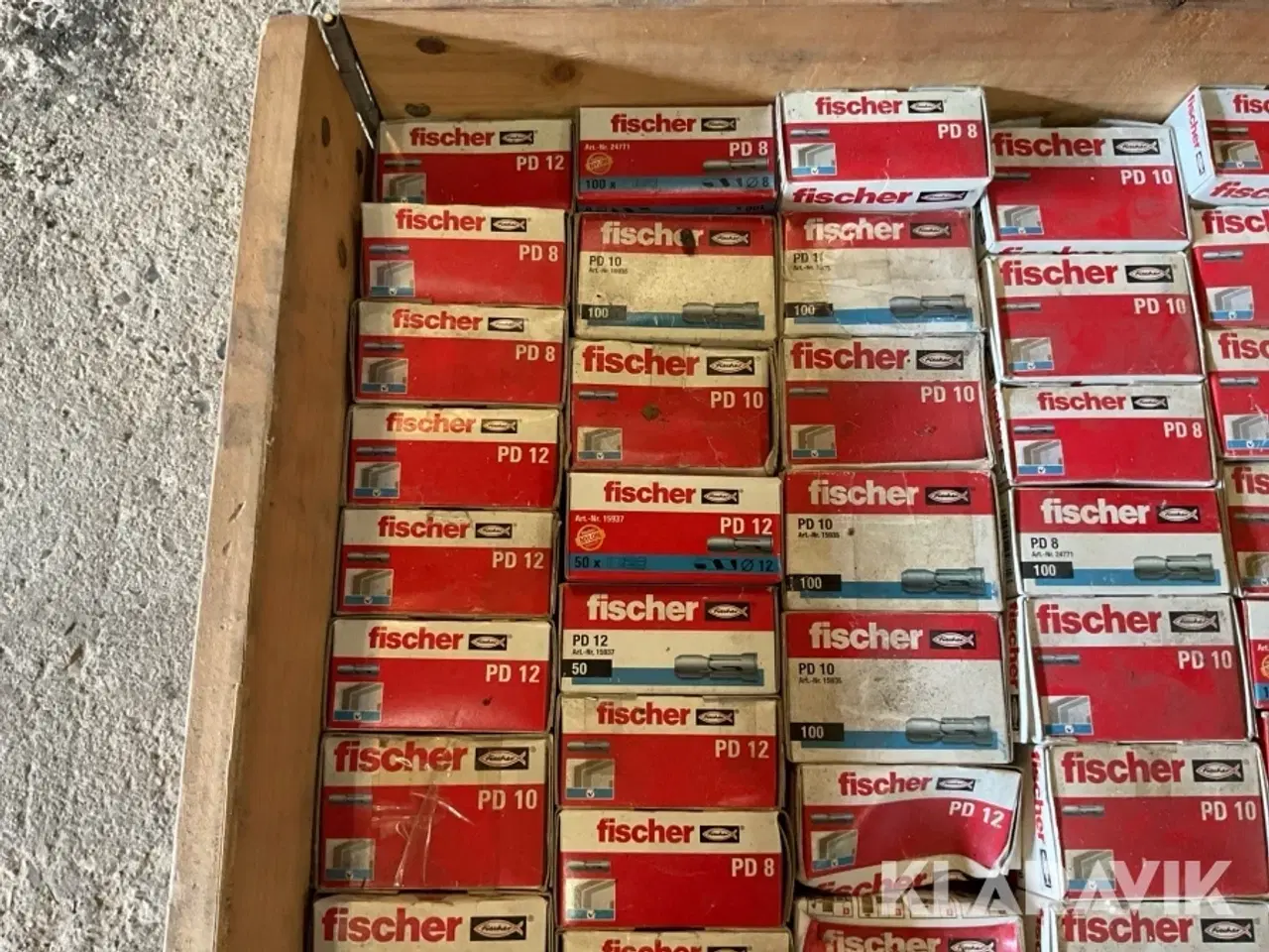 Billede 12 - Stort lot blandede rawlplugs Fischer - gibsplugs