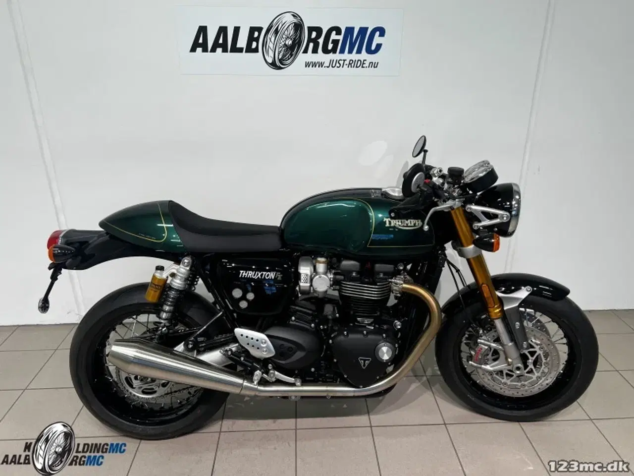 Billede 1 - Triumph Thruxton 1200 Final Edition Competition Green