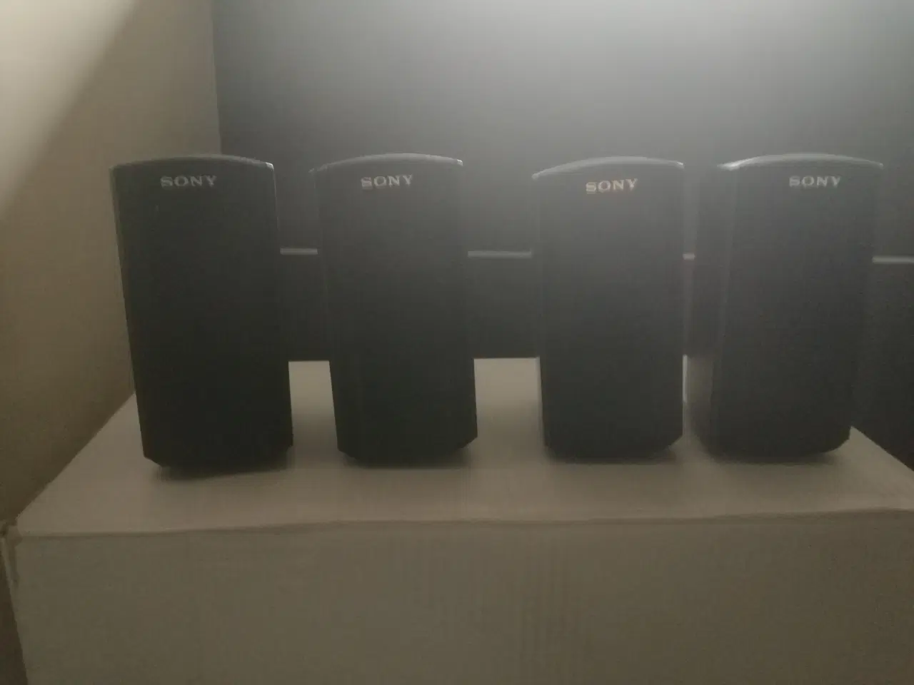 Billede 1 - 4 stk Sony højtalere samlet pris 50 kr