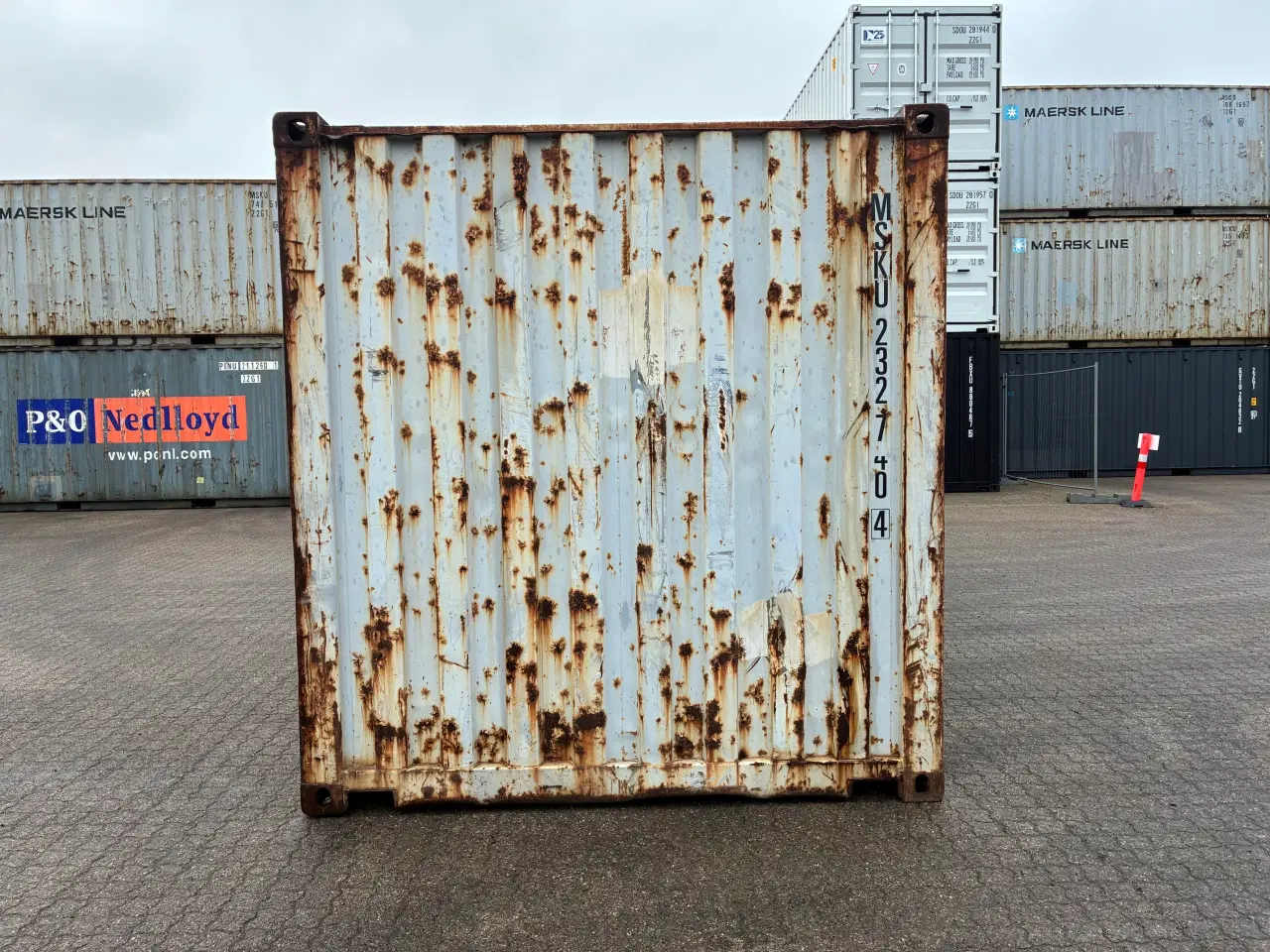 Billede 4 - 20 fods Container- ID: MSKU 232740-4