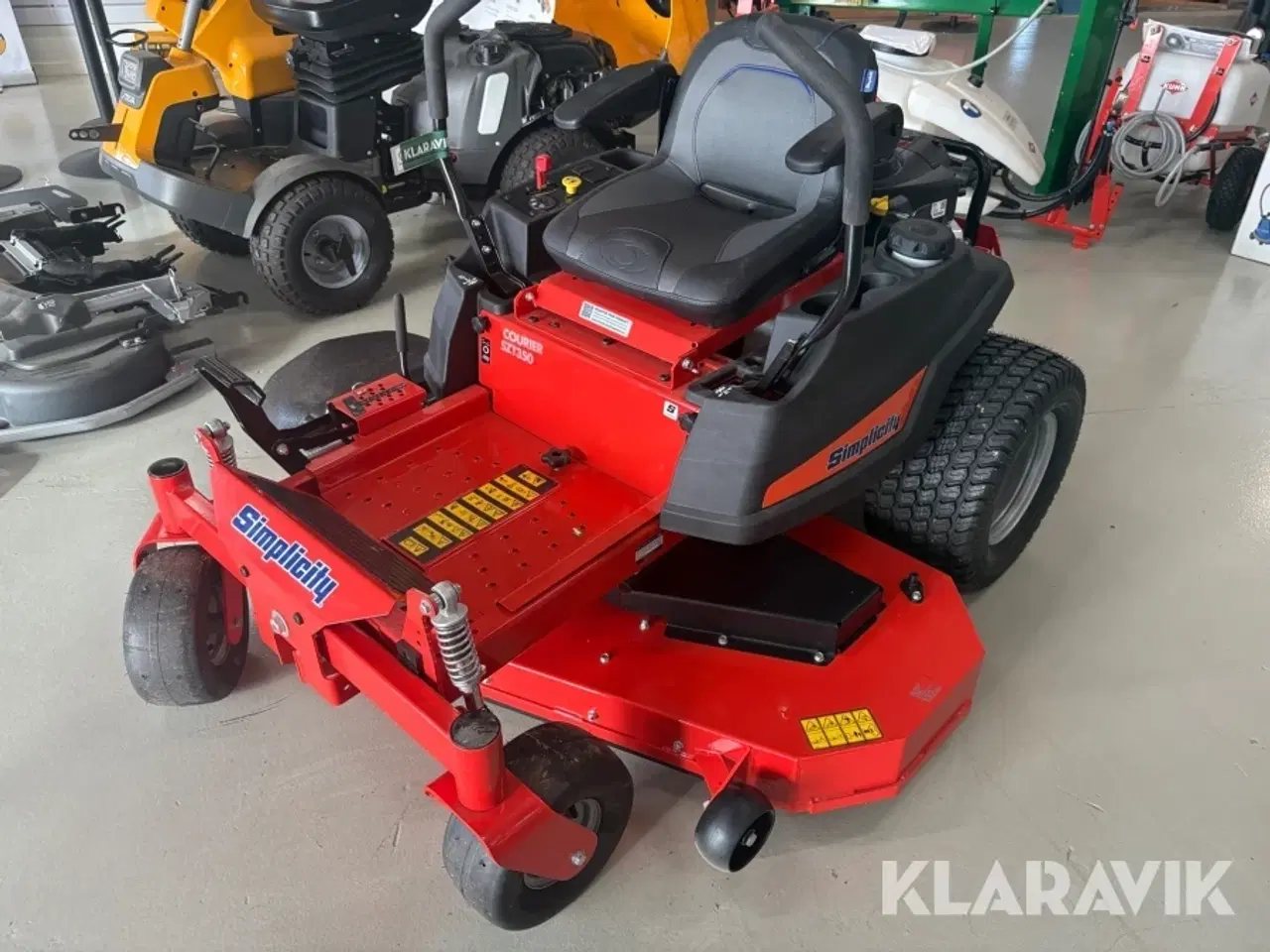 Billede 1 - Zeroturn plæneklipper Simplicity COURIER SZT350