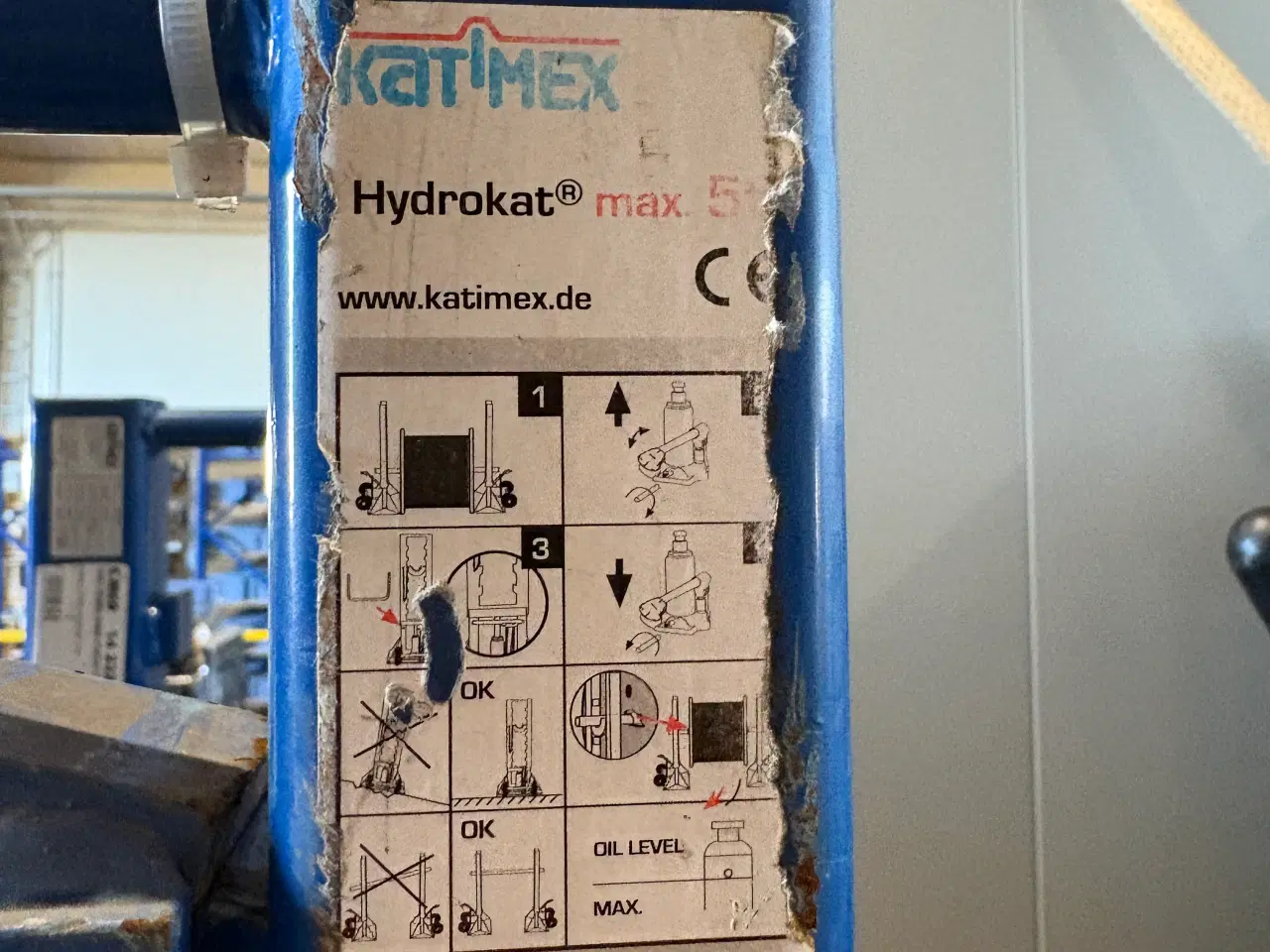 Billede 3 - Hydrauliske Bukke til kabeltromle 