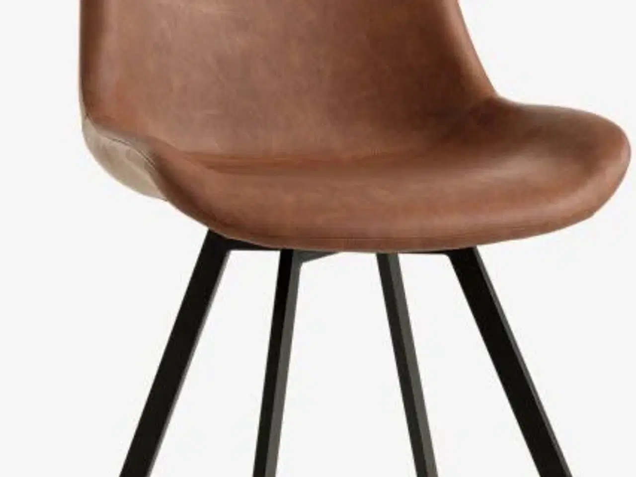 Billede 2 - 2 cognac farvede stole fra Jysk 