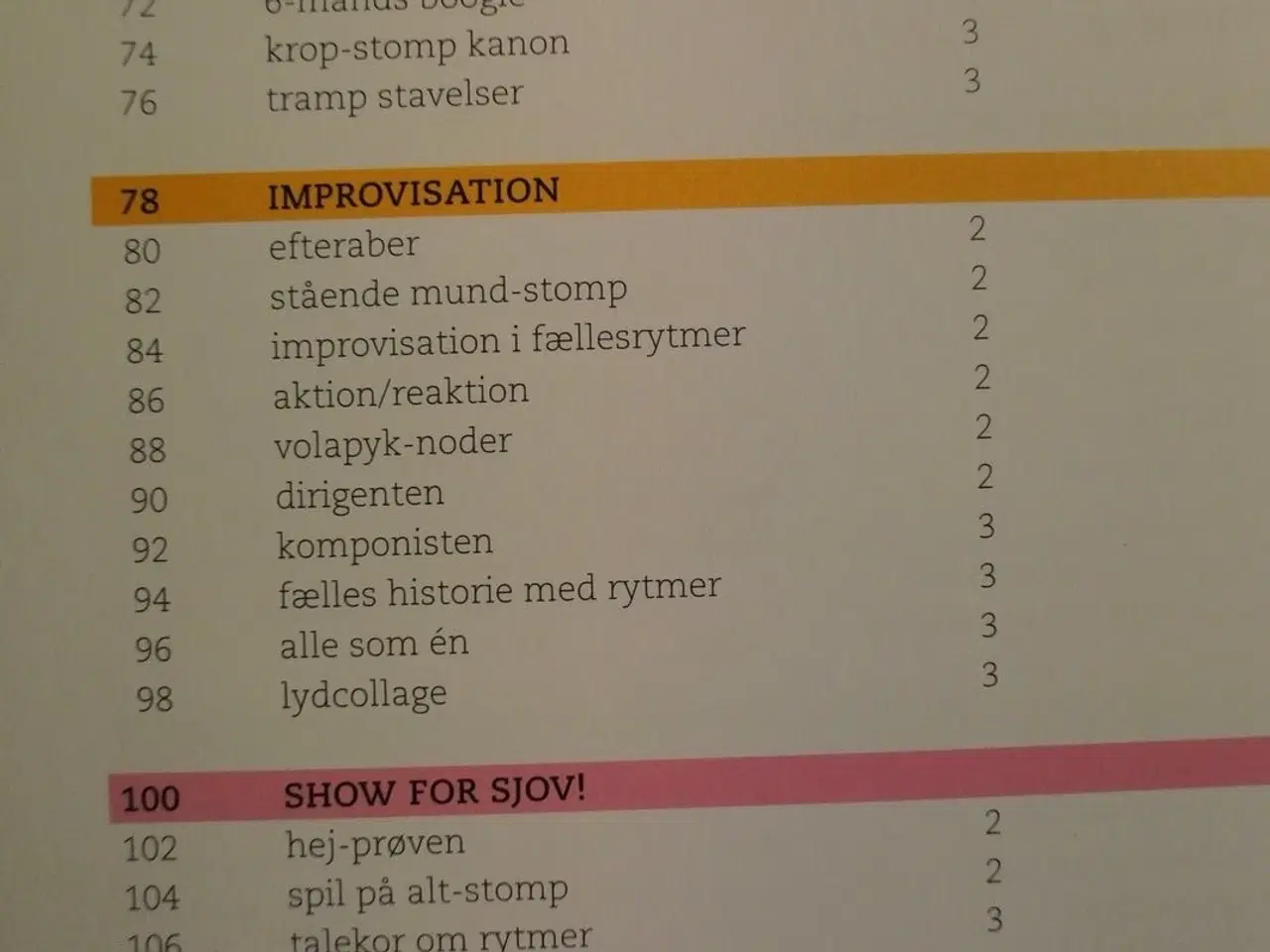 Billede 3 - find rytmen - 48 rytmiske øvelser, af hasse herold