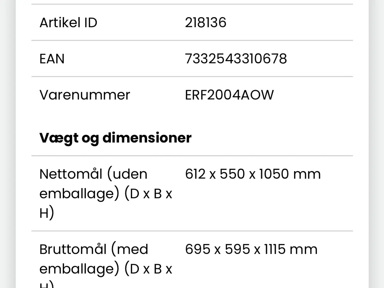 Billede 7 - Electrolux køleskab