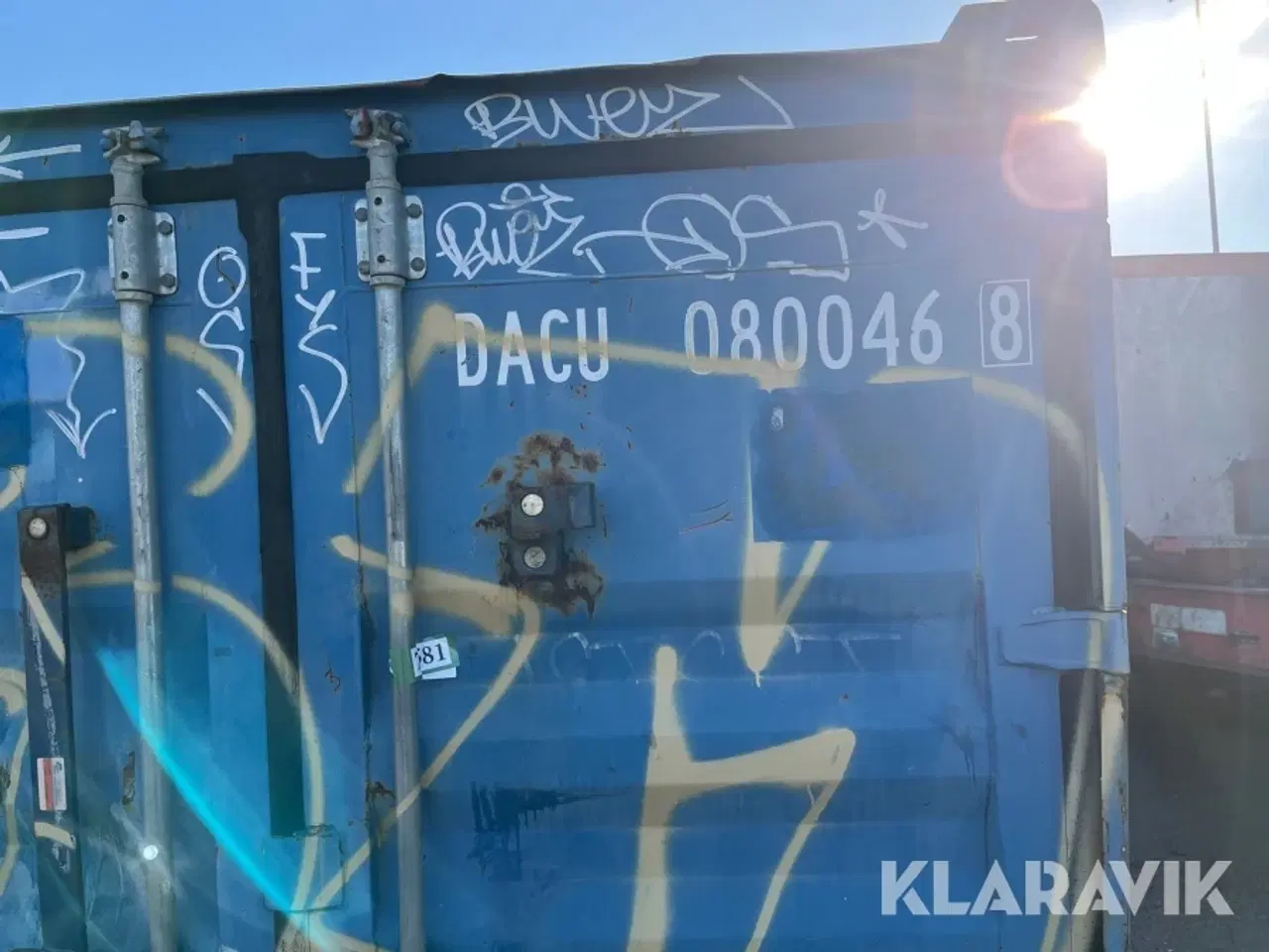 Billede 11 - Materiel container DanContainer 8 fod