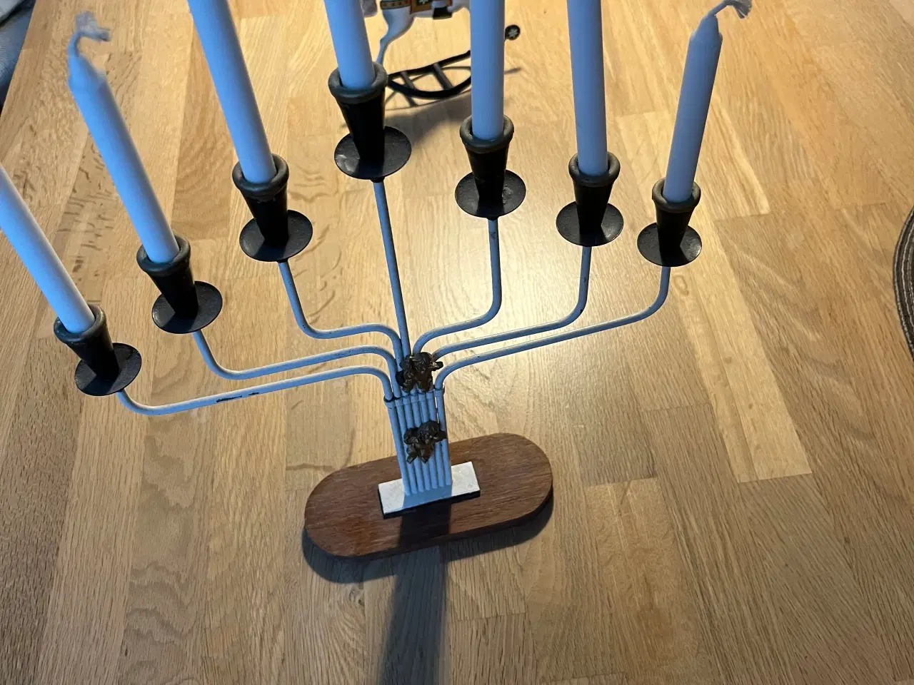 Billede 1 - Lysestage antik 