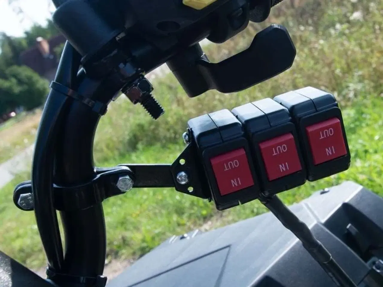 Billede 9 - Vejhøvl ATV 3-Stål med elektrisk høj og sænkbarfunktion