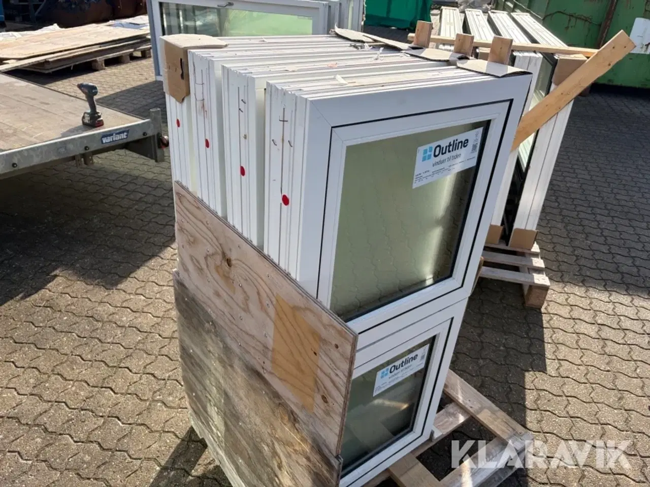 Billede 3 - Vinduer Outline Træalu 3 lags 8 styk