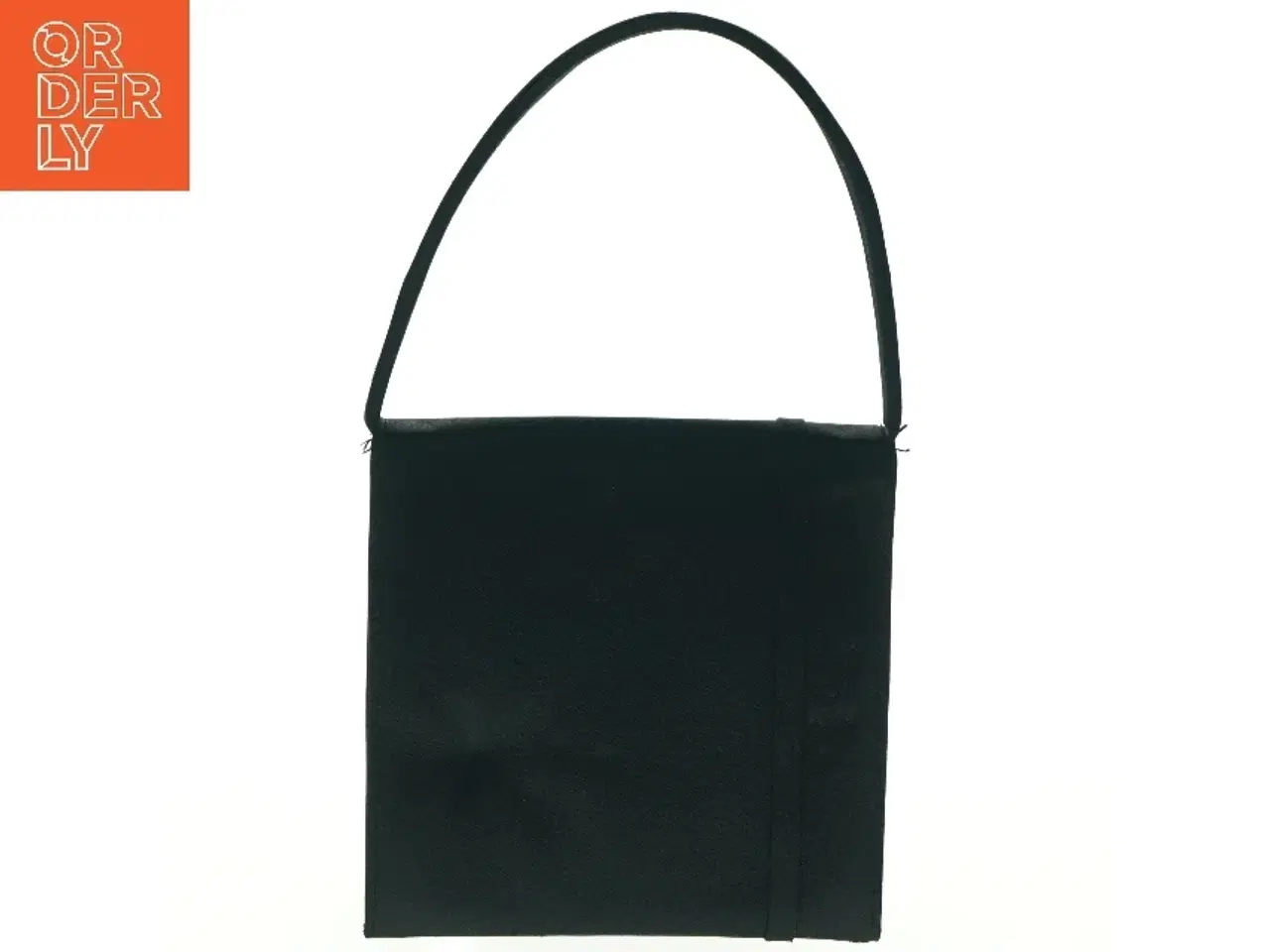 Billede 2 - Sort skuldertaske (str. 15,5 x 16 cm)