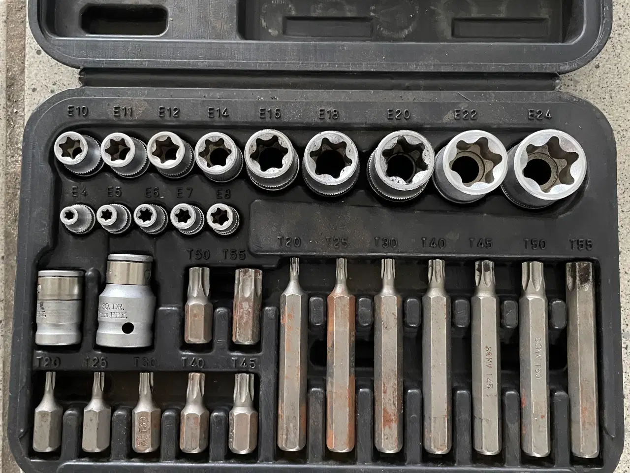 Billede 2 - Autotest 30 stk. TORX bit sæt 1/2"