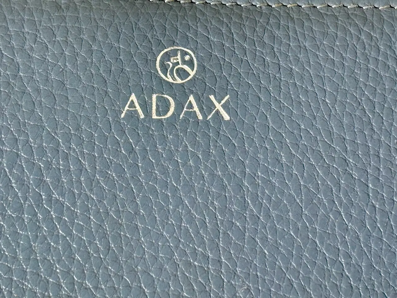 Billede 3 - Adax, lyseblå pung i skind