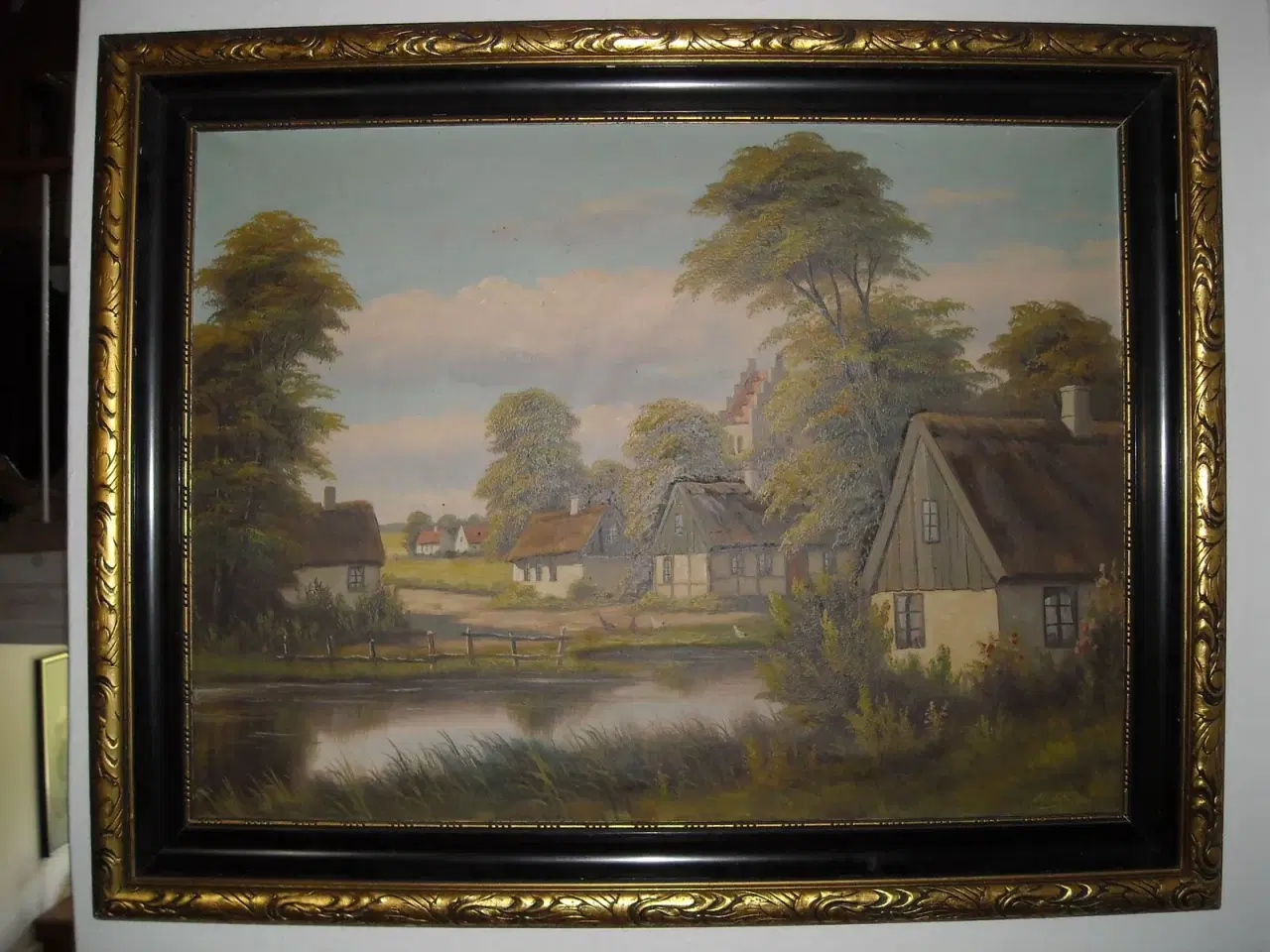 Billede 1 - Maleri af H. Bornö 