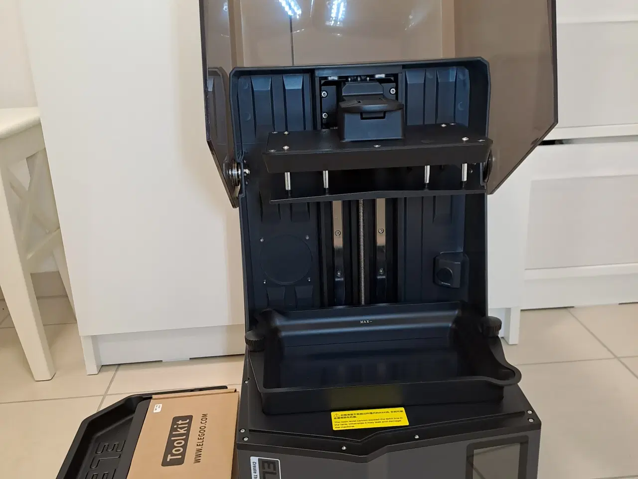 Billede 2 - Ny 3D printer resin 12K + div. udstyr