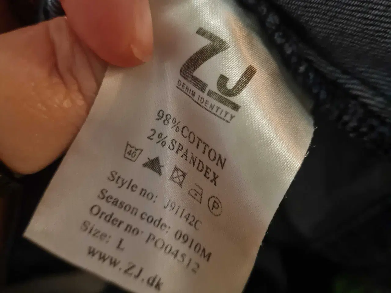 Billede 10 - Denim bolero/ kort jakke str 50