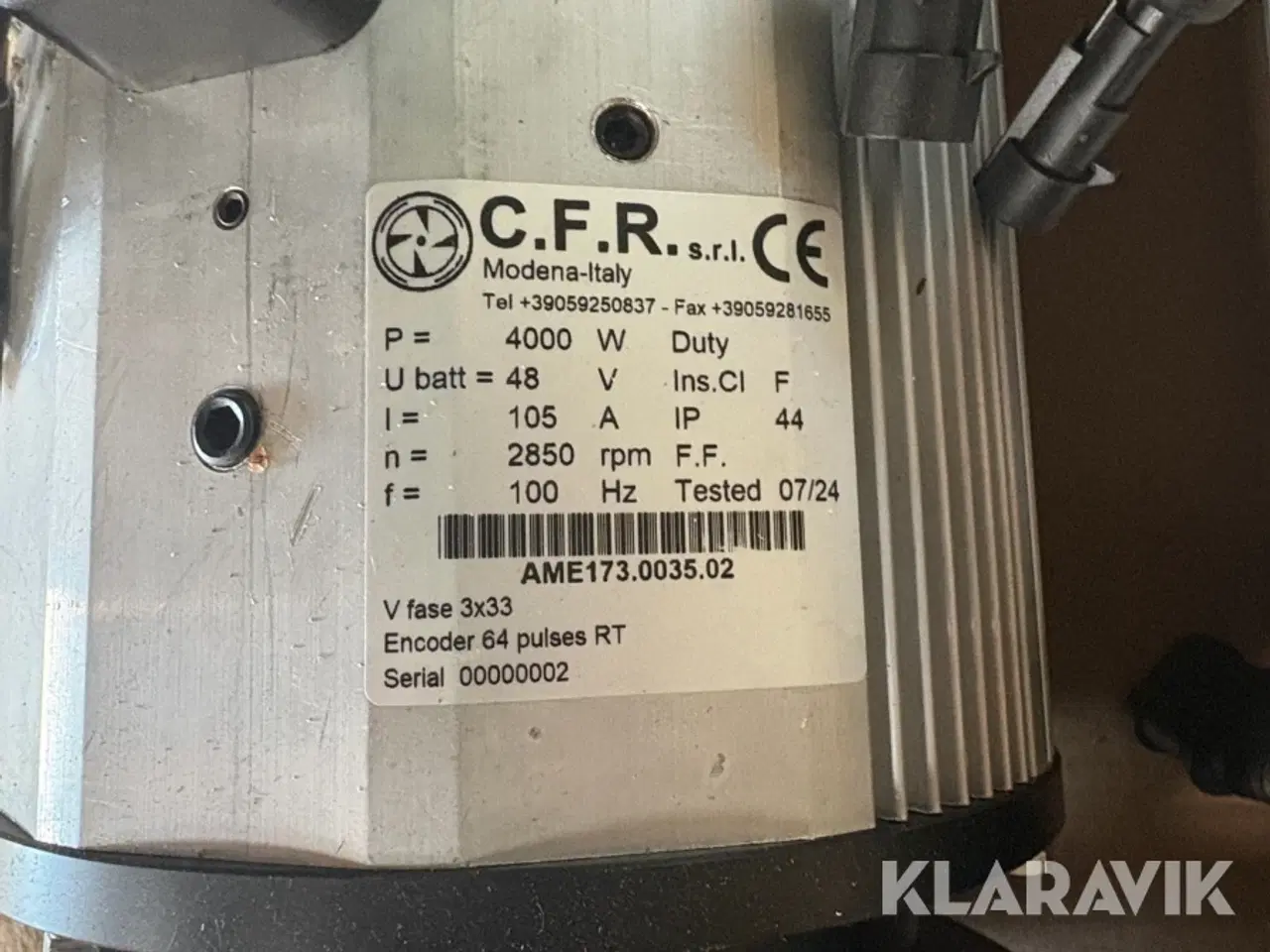 Billede 6 - Elmotor C.F.R. 3 styk