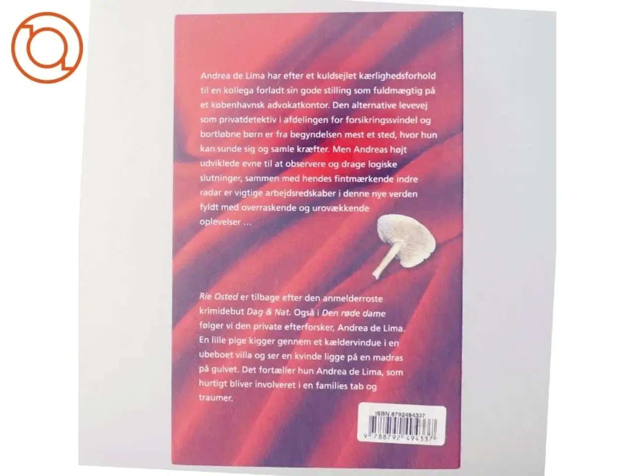 Billede 3 - Den røde dame : en Andrea de Lima-krimi af Rie Osted (Bog)