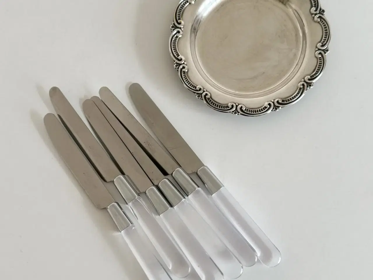 Billede 1 - Retroknive, Abert Inox, stål m plast, 6 stk samlet, NB